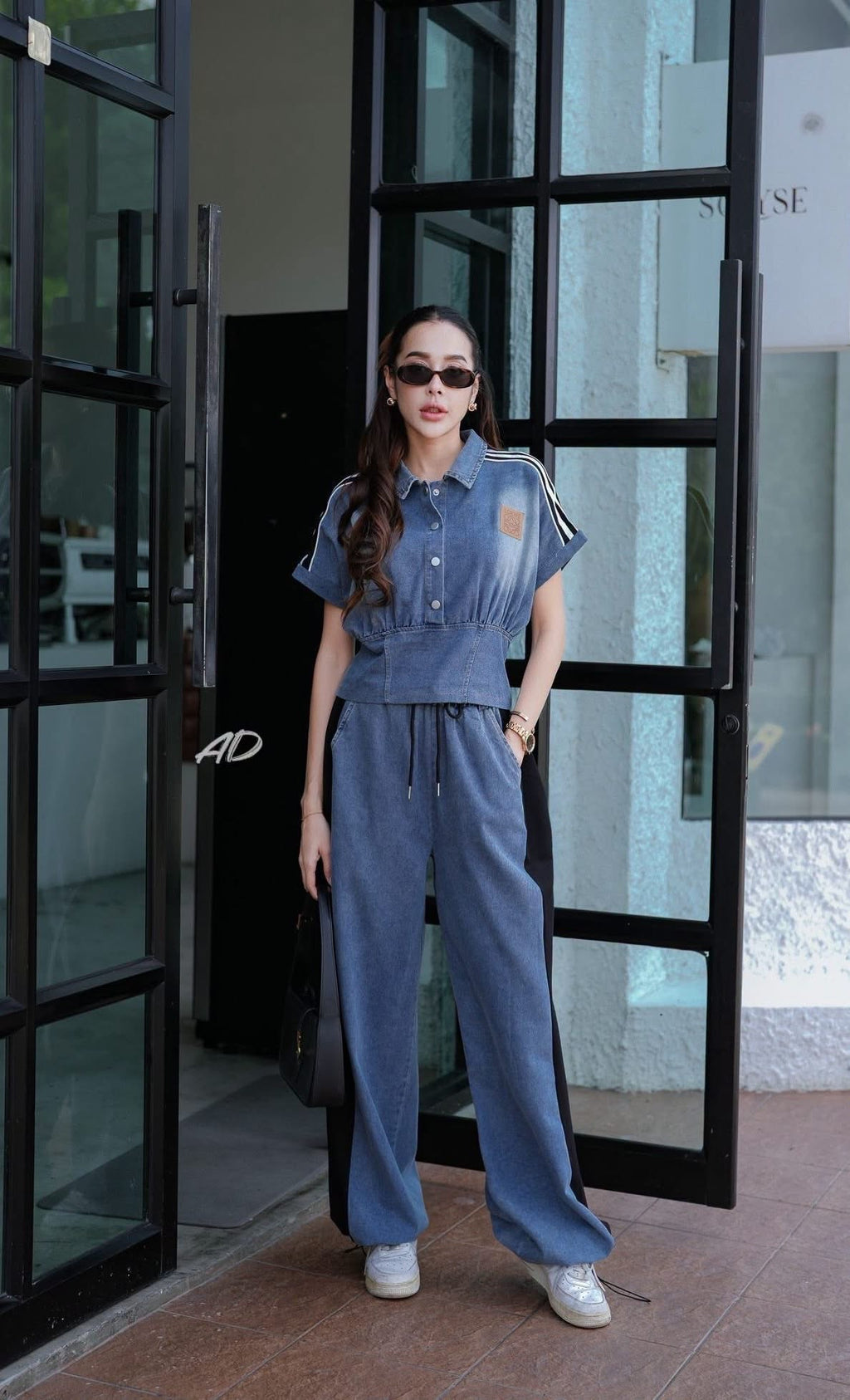 Premium Urban Denim Set | Stylish Casual Wear for Women