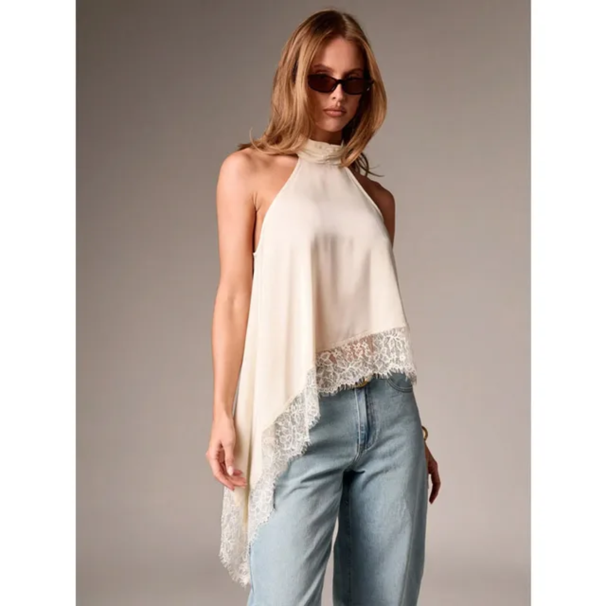 Women's stylish western top detail view – JUSTLOOK